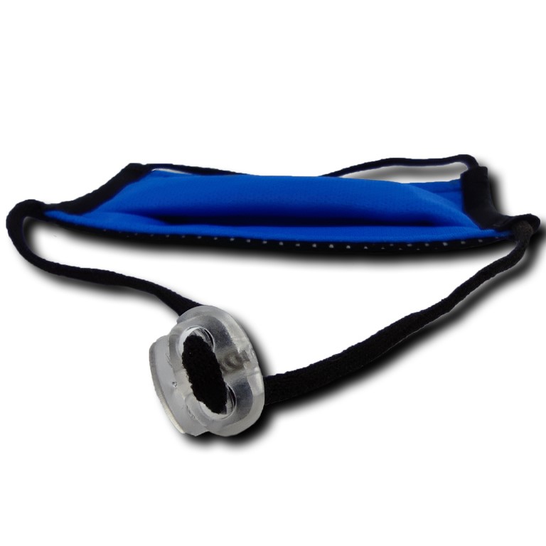 N-Mask - dětská gumičky za hlavu s brzdičkou - modrá UNI