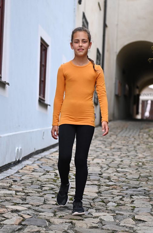 Tričko smyk DR Outlast® - medová 152