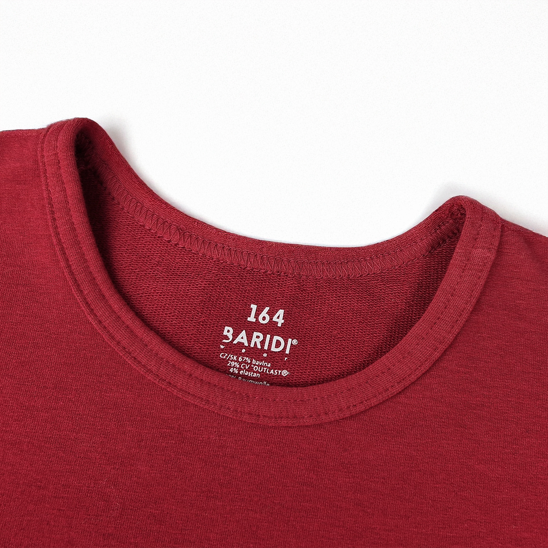 Tričko smyk DR Outlast® - scarlet 134