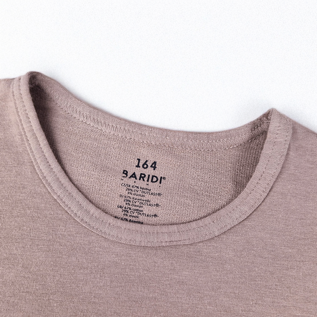 Tričko smyk DR Outlast® - oříšková 134