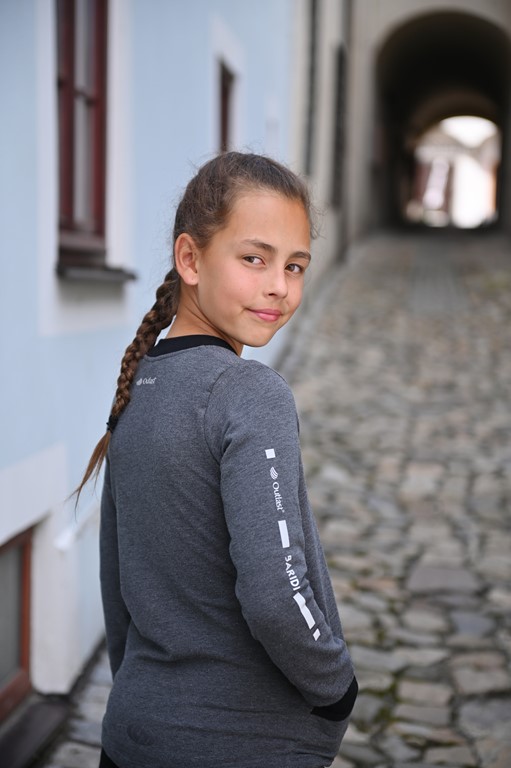 Mikina REFLEX smyk rozepínací Outlast® - tm.šedý melír 146