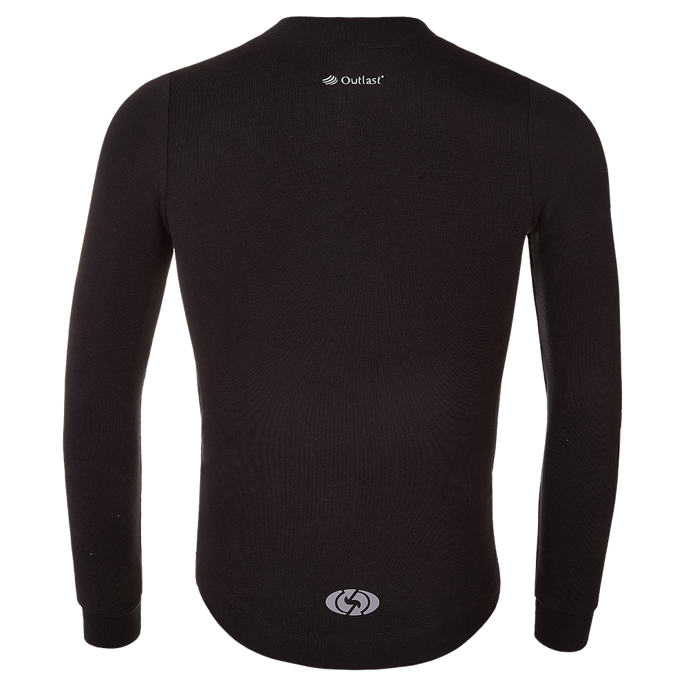 Mikina REFLEX smyk rozepínací Outlast® - černá 146