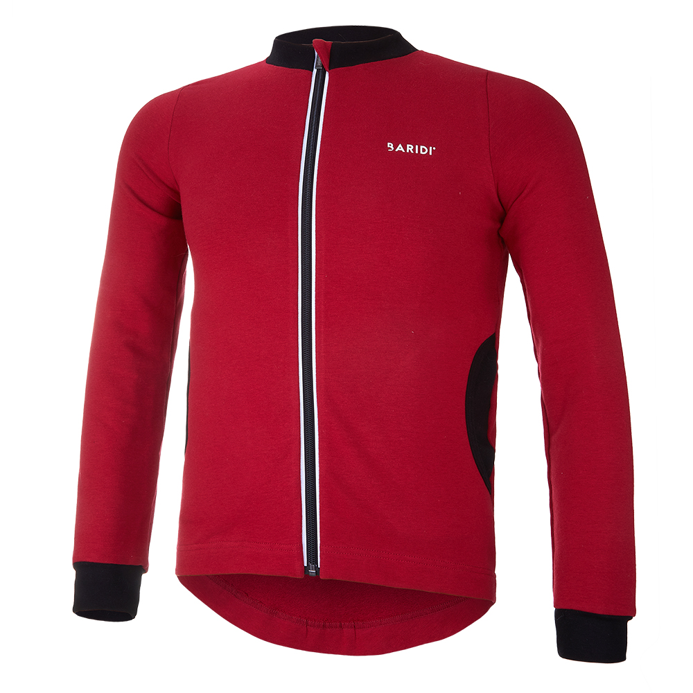 Mikina REFLEX smyk rozepínací Outlast® - scarlet 134