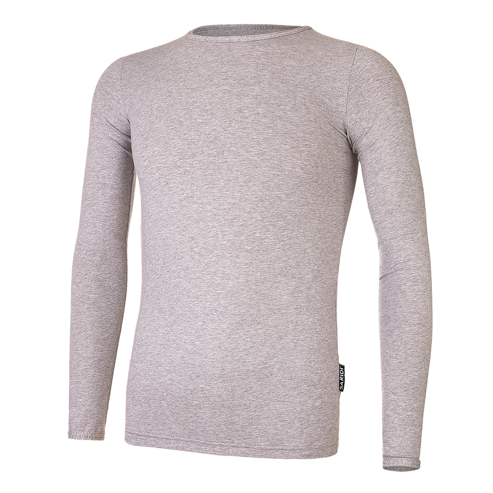 Tričko DR tenké Outlast® - šedý melír 134