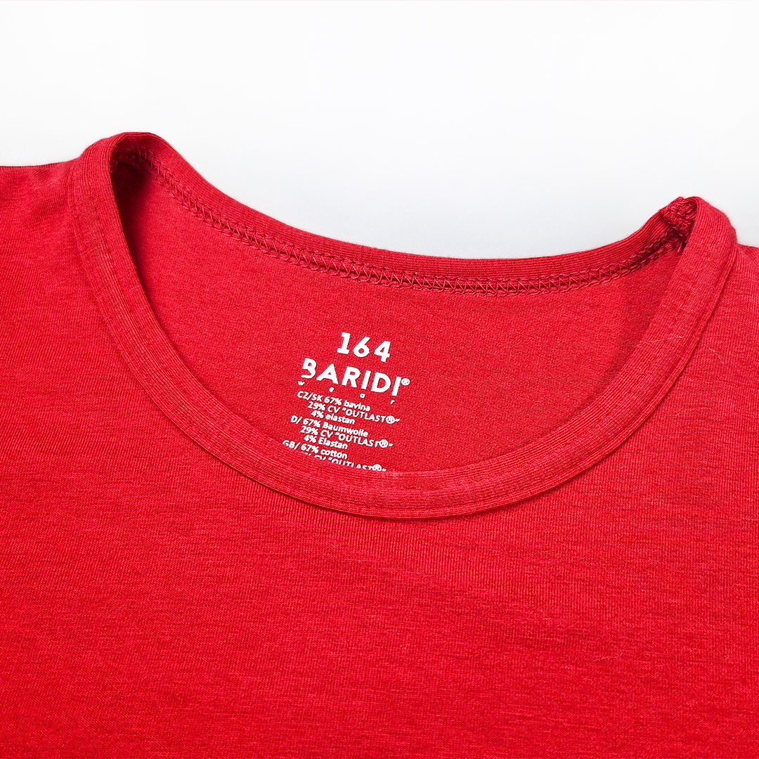 Tričko DR tenké Outlast® - scarlet 152