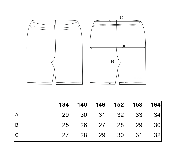 Šortky tenké Outlast® - černá 158