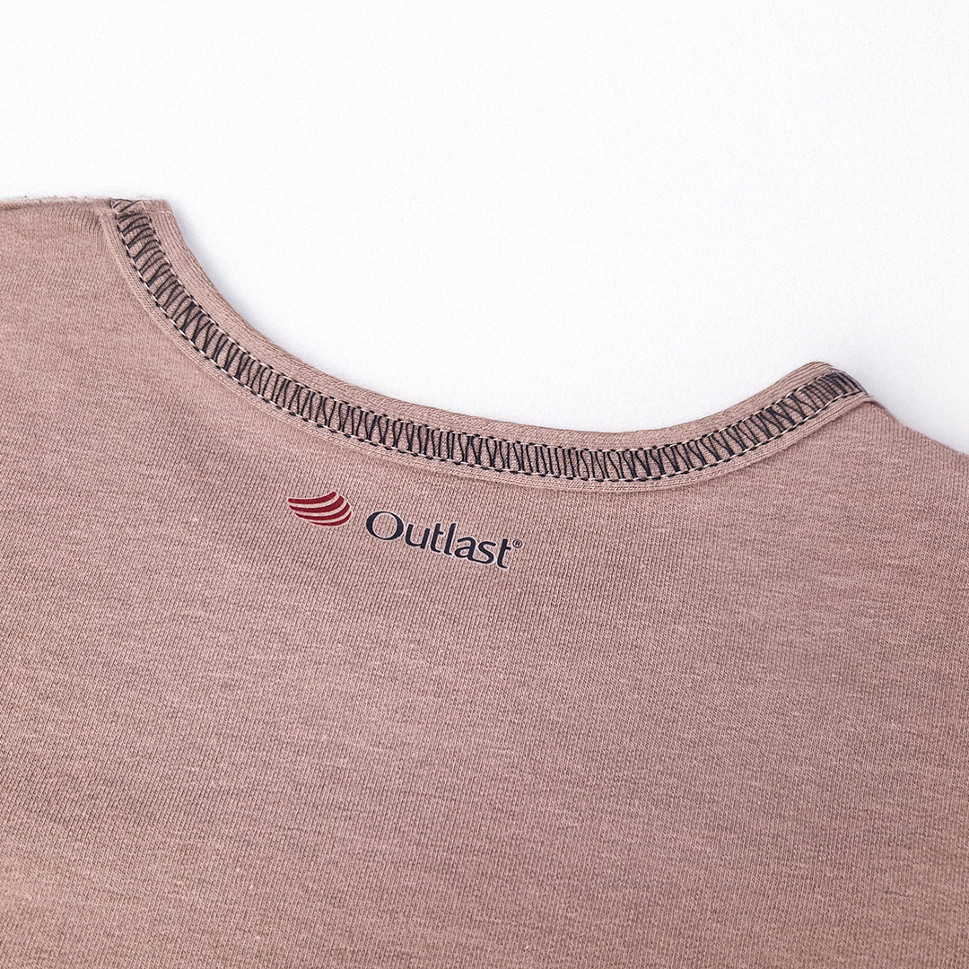 Tričko DR smyk obrázek Outlast® - oříšková 134