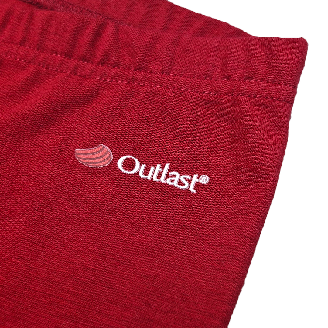 Legíny tenké Outlast® - scarlet 158