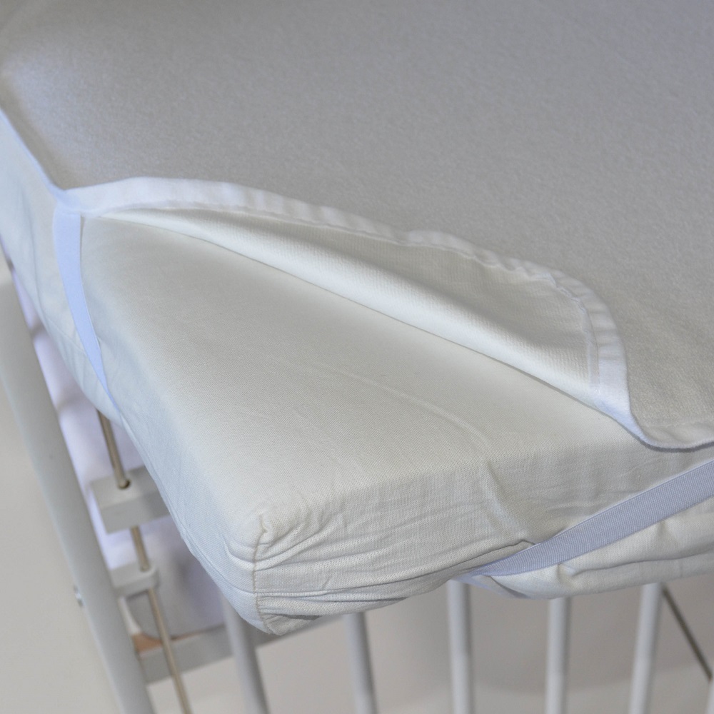 Chránič na matraci nepropustný - bílá