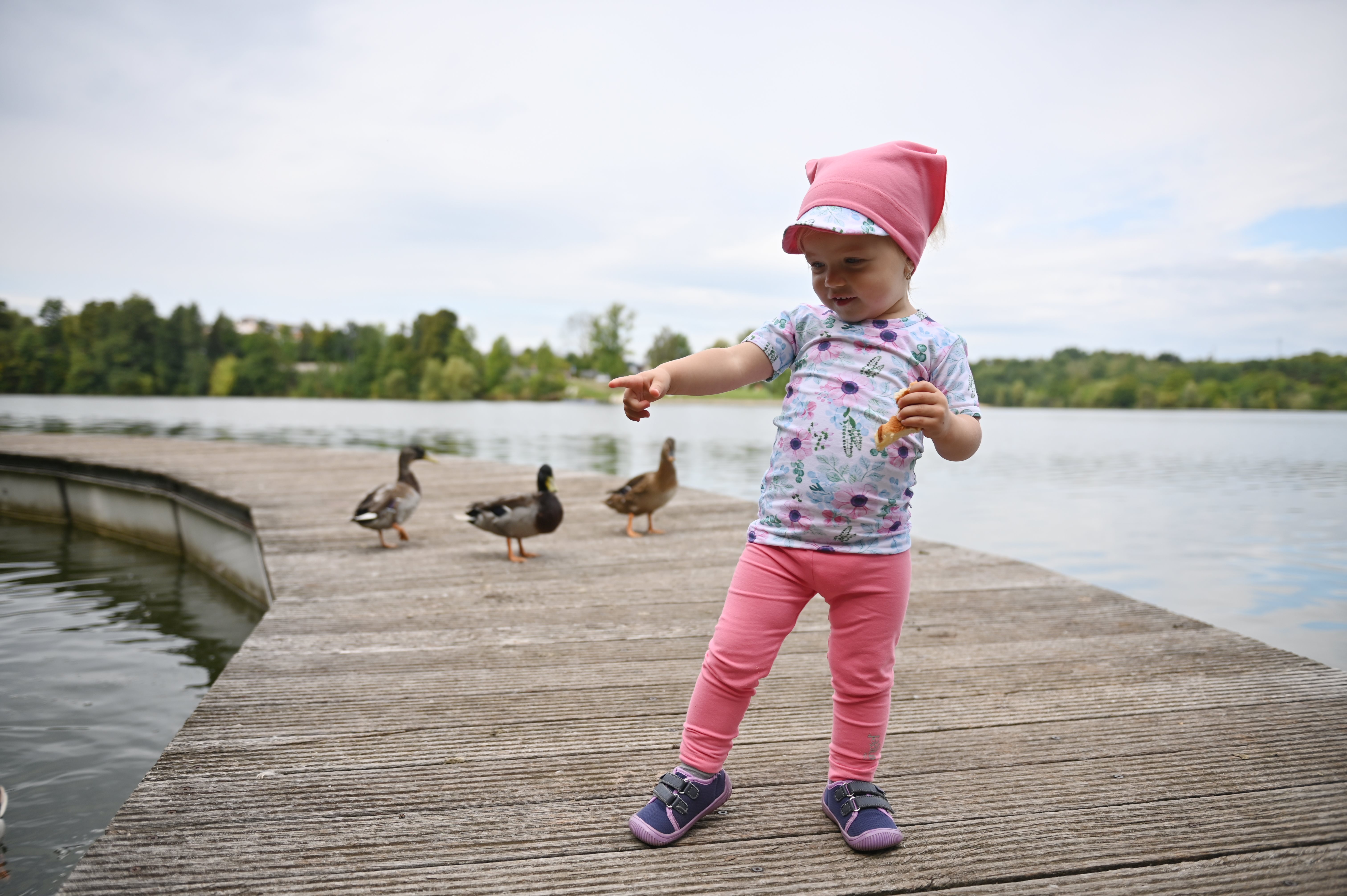 Legíny tenké Outlast® - růžová 80