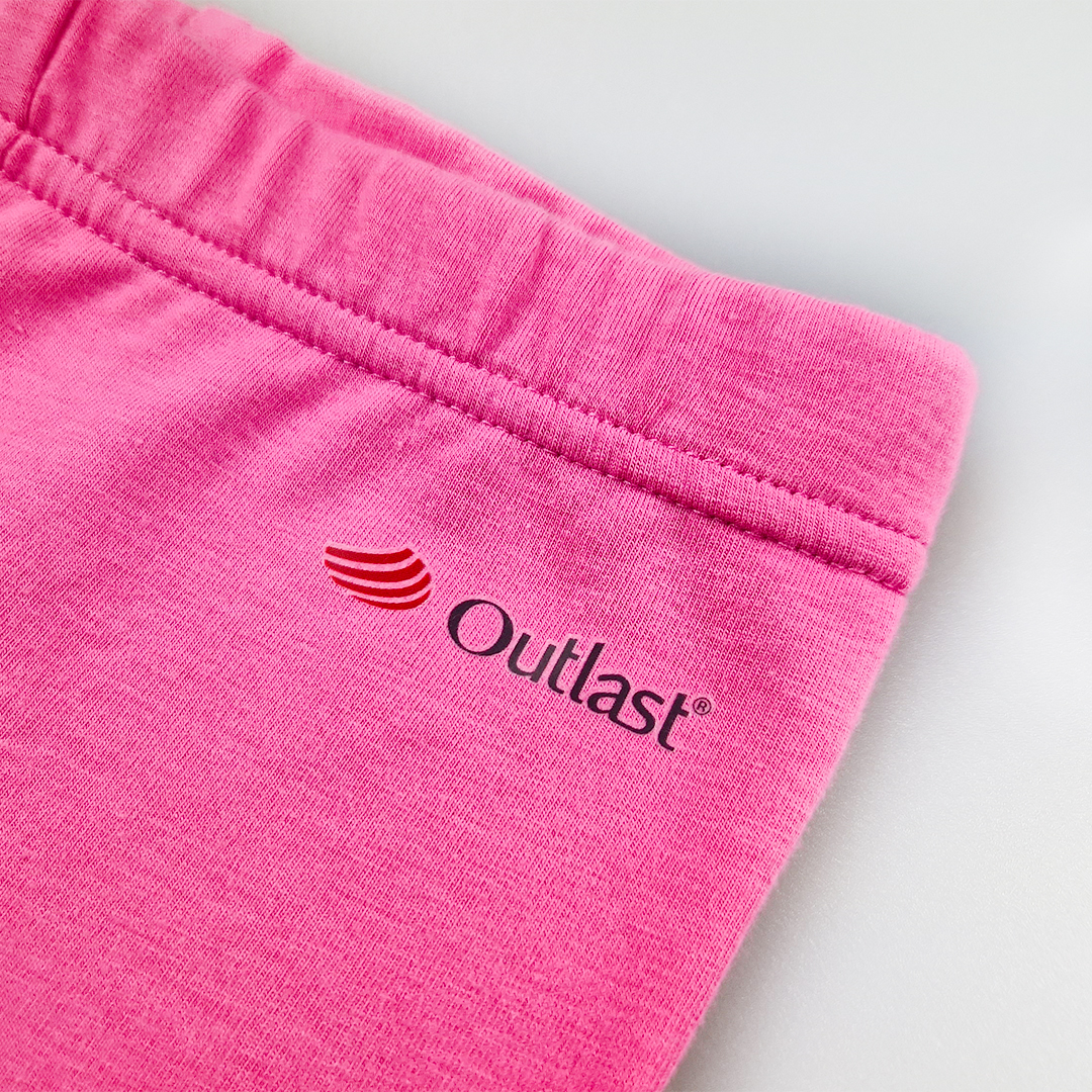 Legíny tenké Outlast® - tm.růžová 80