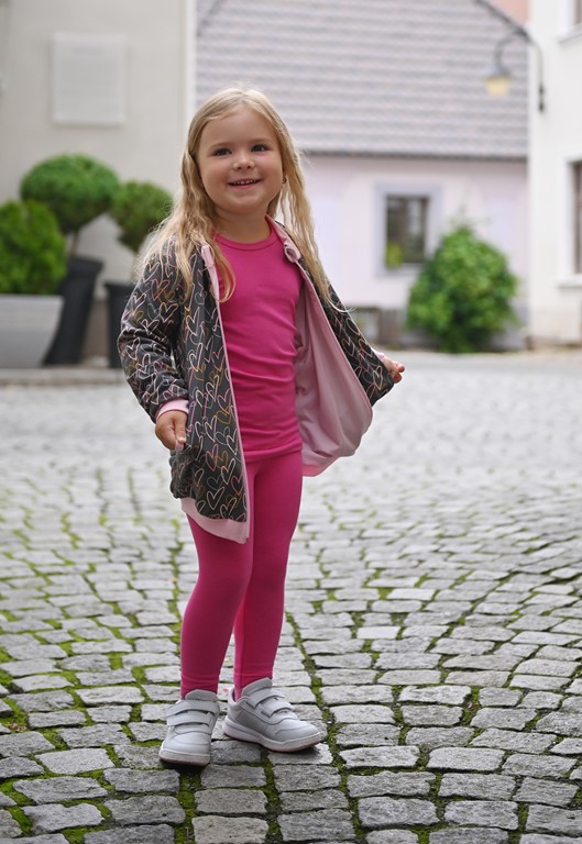 Legíny smyk Outlast® - růžová 92