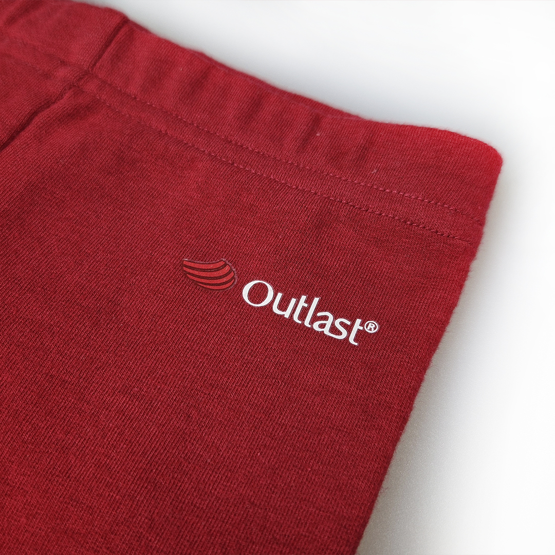 Legíny smyk Outlast® - scarlet 122