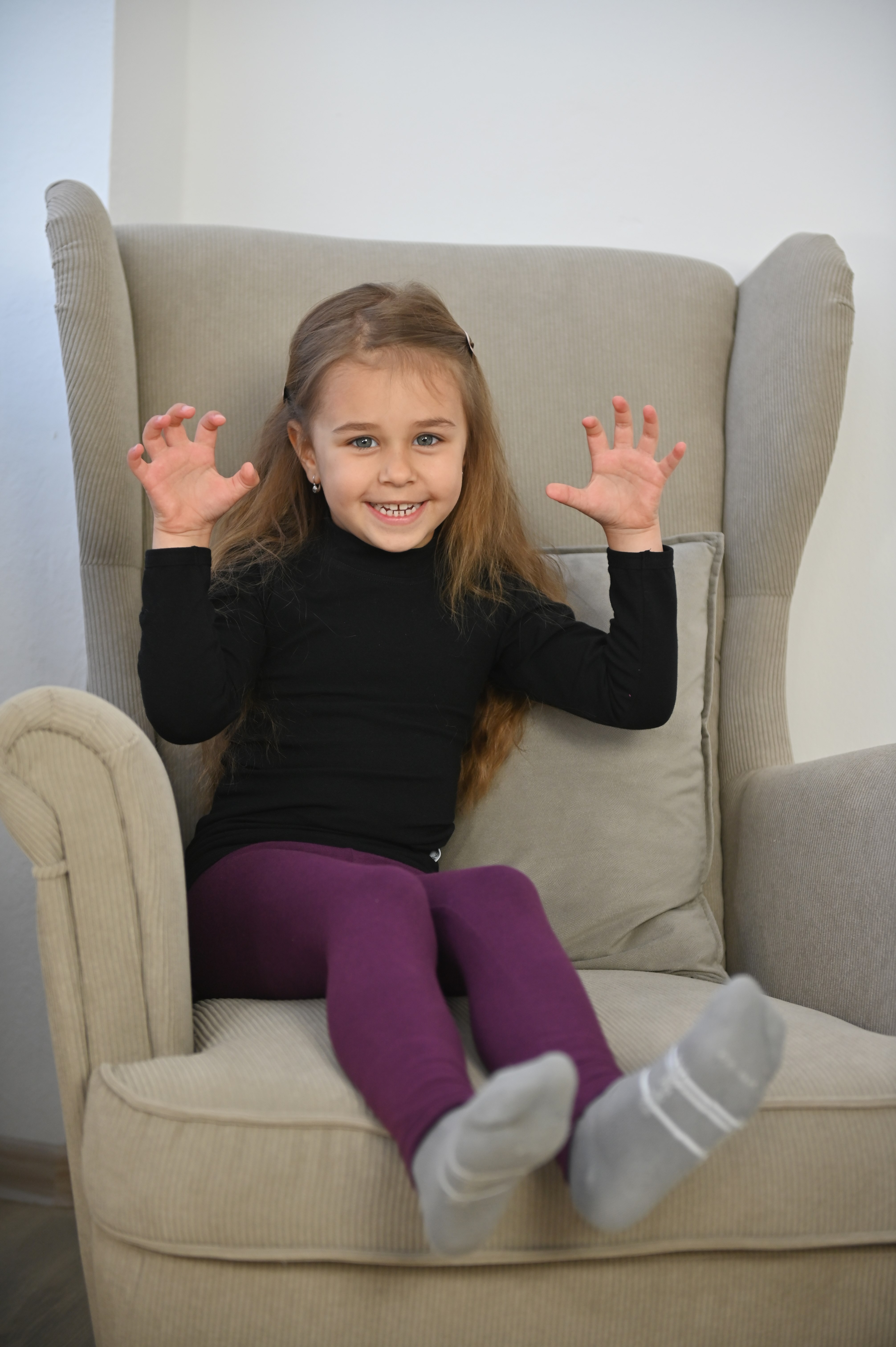 Legíny smyk Outlast® - švestková 128