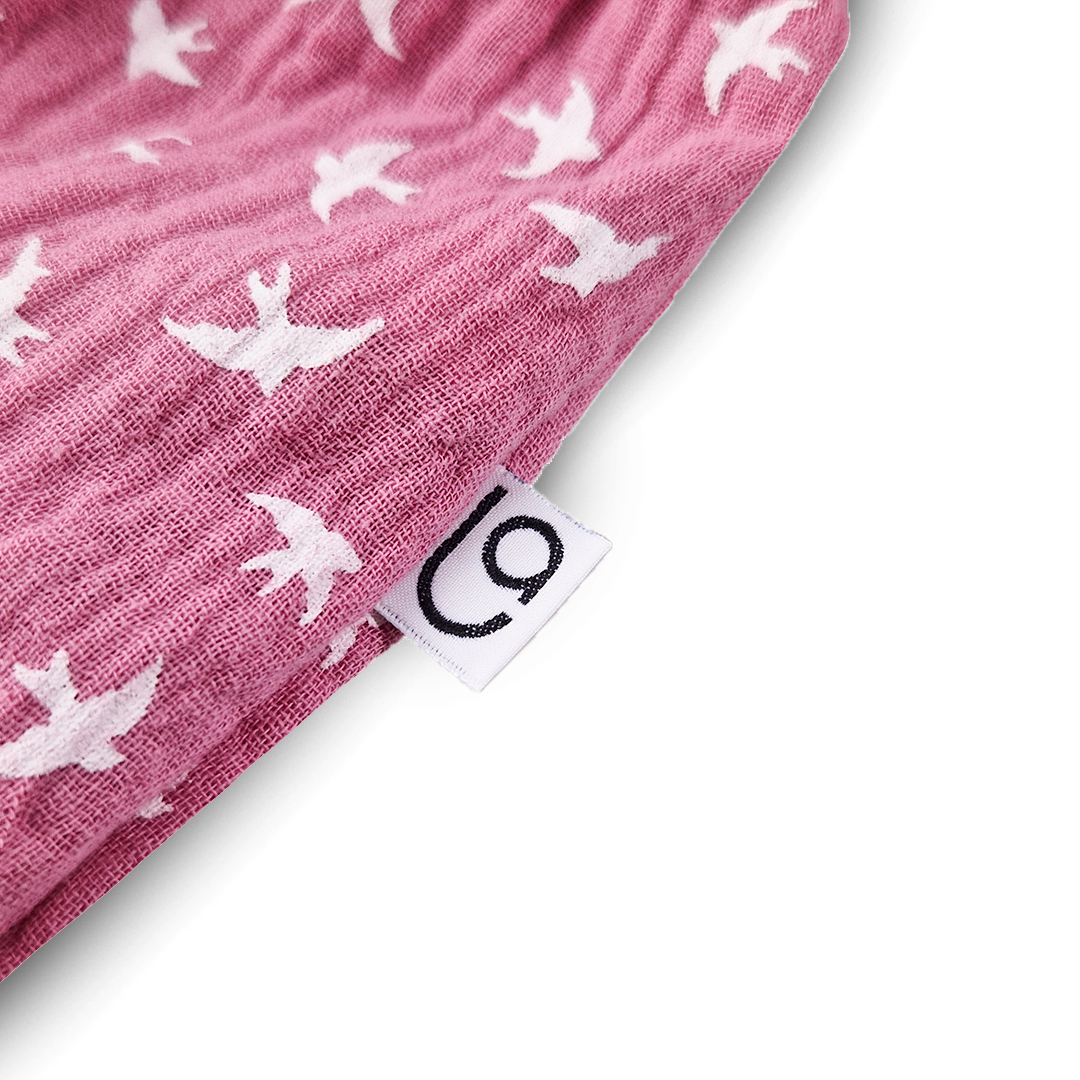 Body šaty tenké KR Outlast® - tm.starorůžová/tm.starorůžová vlaštovky 86