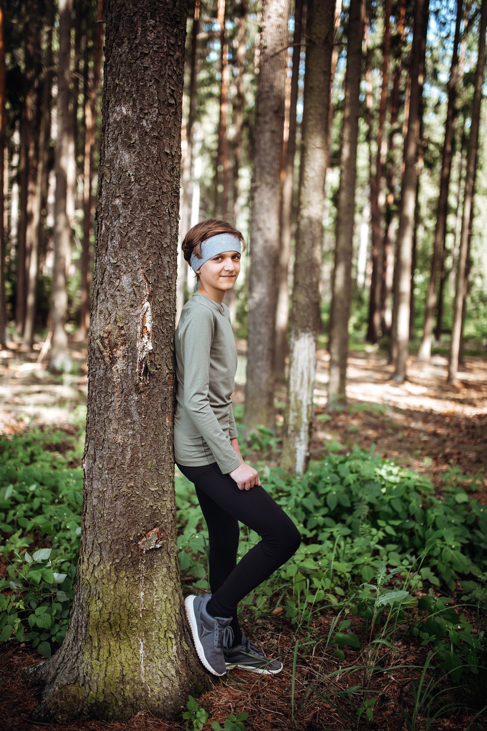 Tričko smyk DR Outlast® - khaki army 146