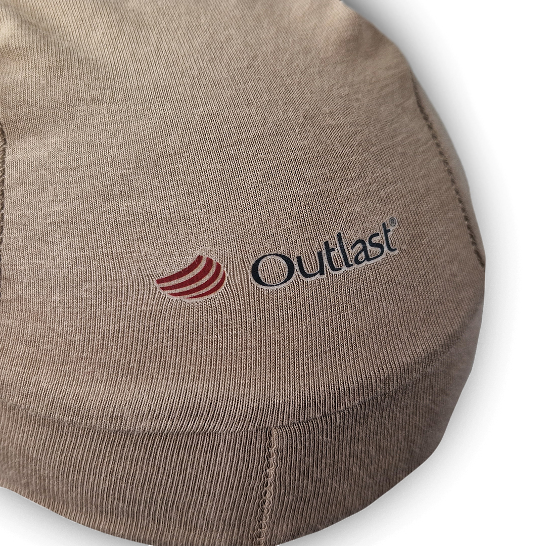 Kšiltovka tenká zavazovací Outlast® - oříšková 3 | 42-44 cm