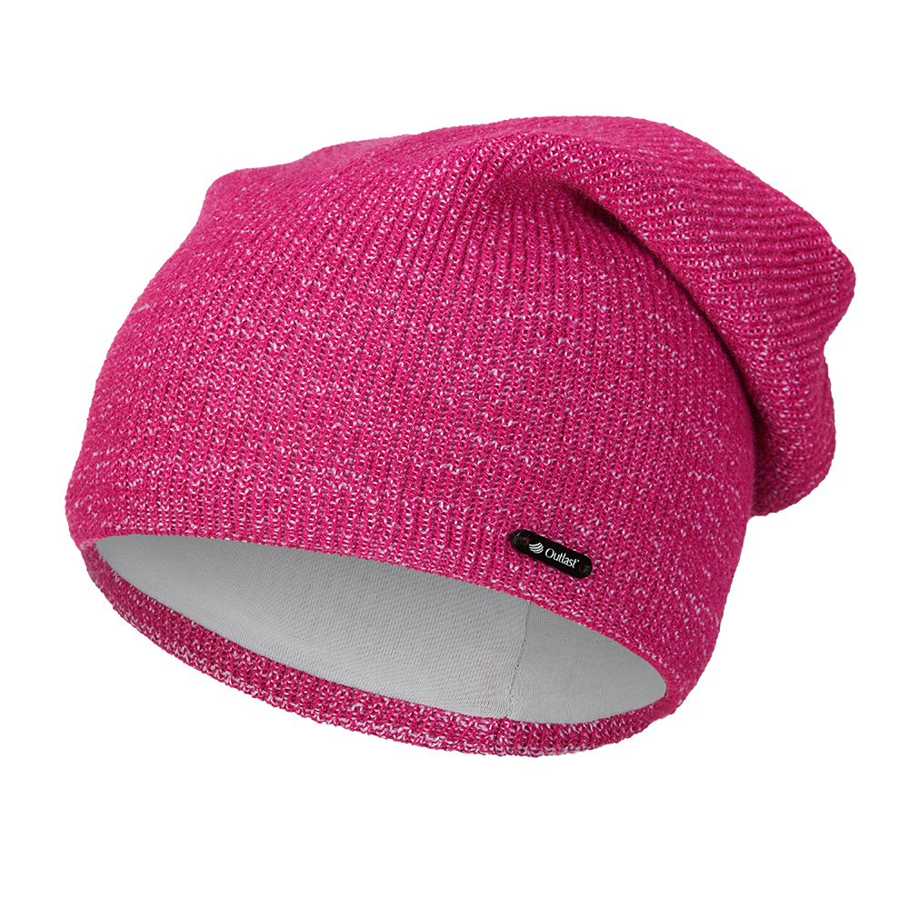 Čepice pletená UNI Outlast ® - růžová 4 | 45-48 cm