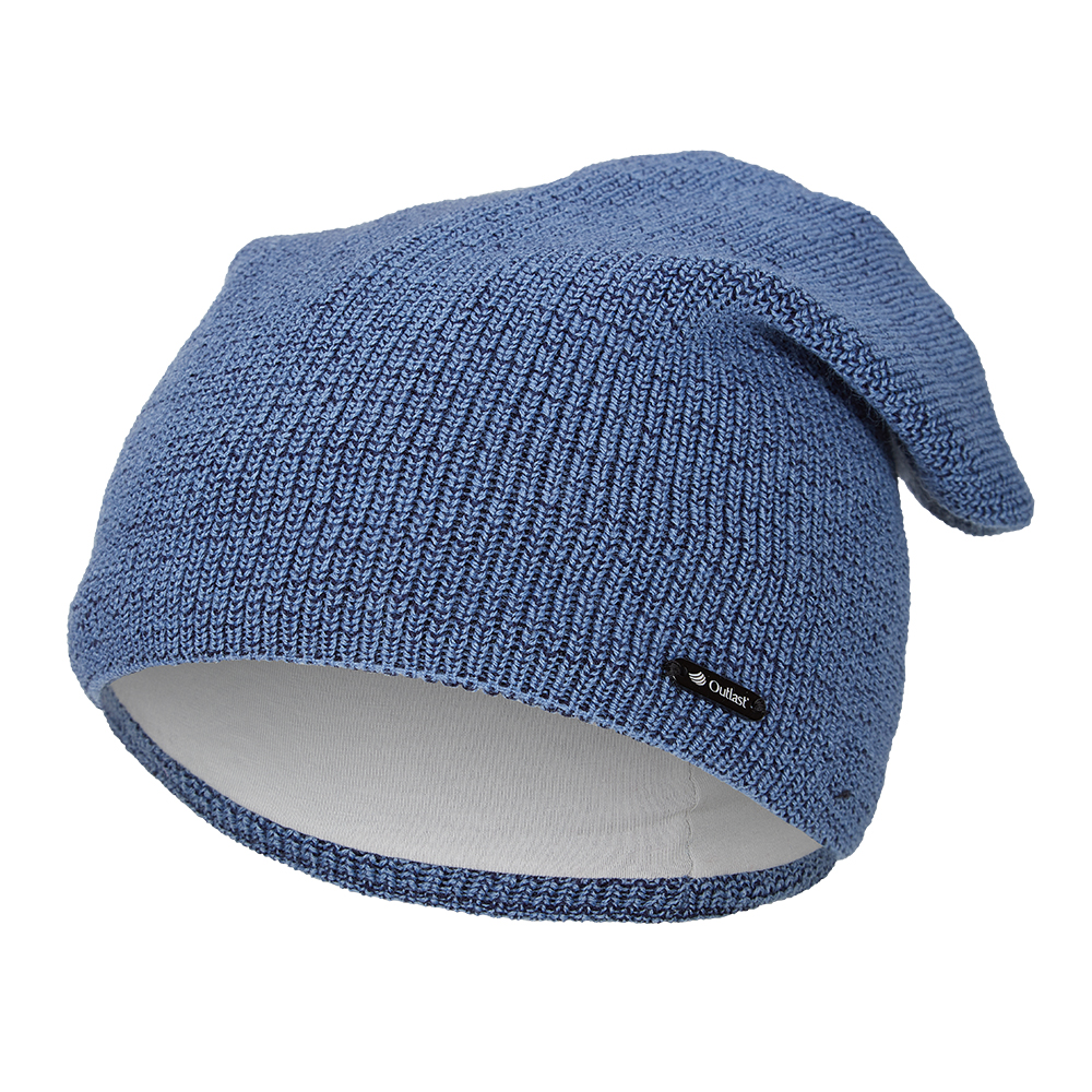 Čepice pletená UNI Outlast ® - modrošedá 4 | 45-48 cm