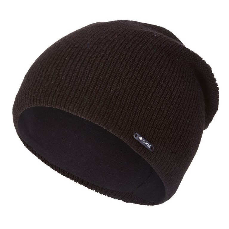 Čepice pletená UNI Outlast ® - černá 4 | 45-48 cm