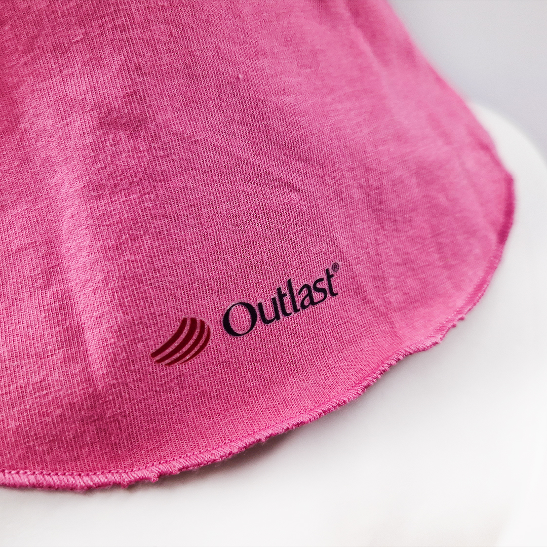 Kšiltovka tenká pirát Outlast® - tm.růžová 6 | 54-57 cm