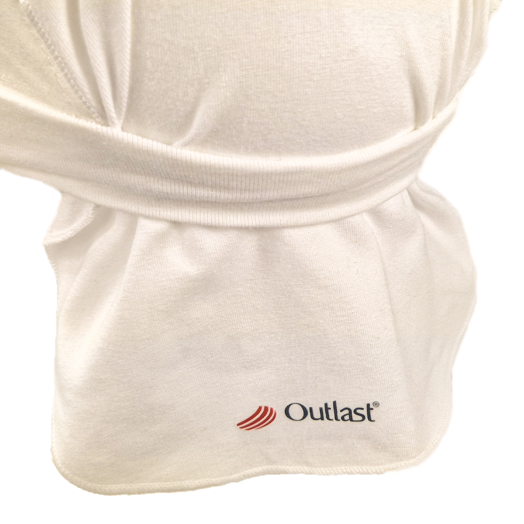 Kšiltovka tenká pirát Outlast® - bílá káva 4 | 45-48 cm