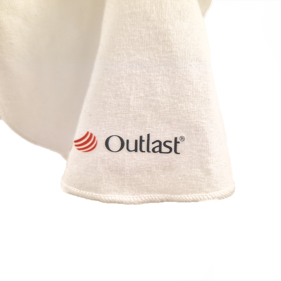 Kšiltovka tenká pirát Outlast® - bílá káva 4 | 45-48 cm