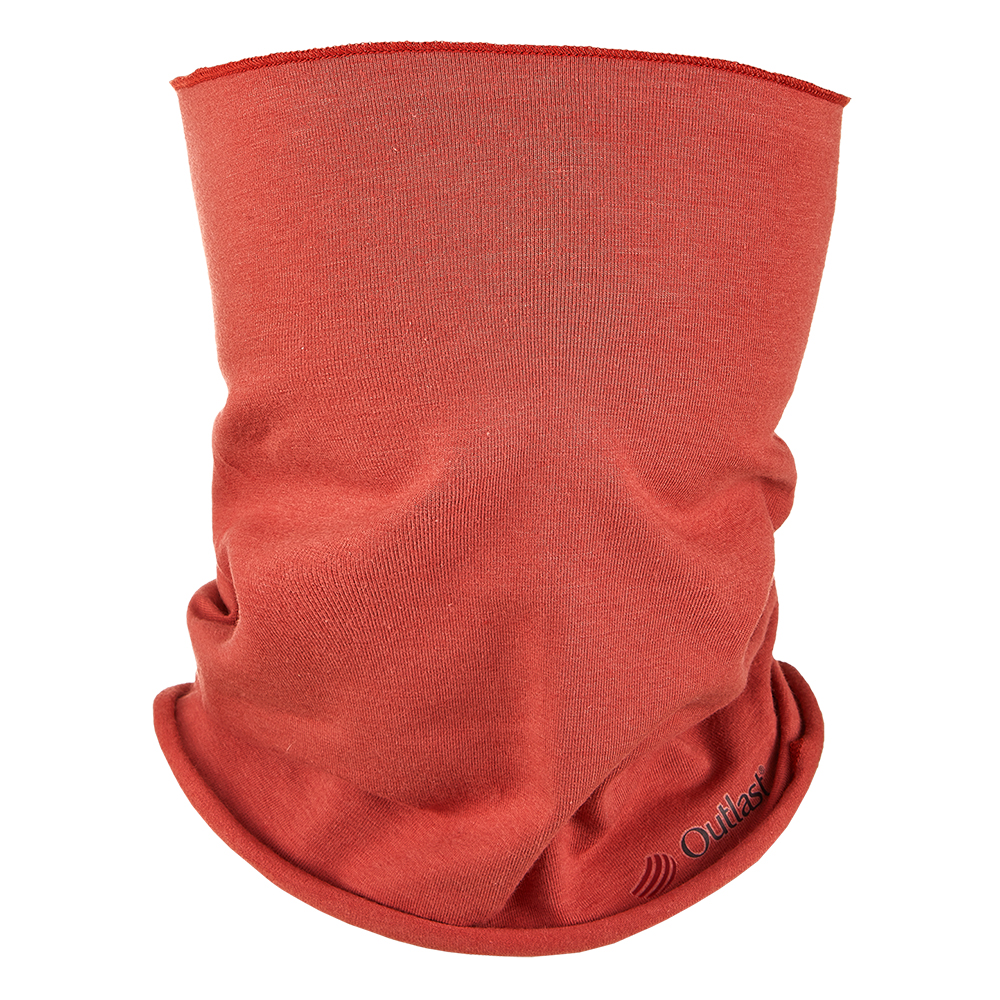 Nákrčník dětský tenký Outlast® - skořicová UNI