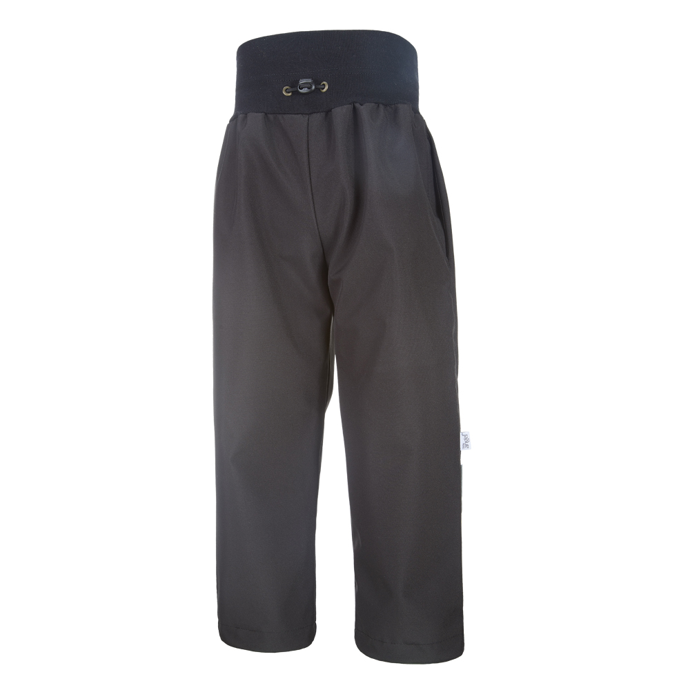 Kalhoty softshell tenké - černá 128