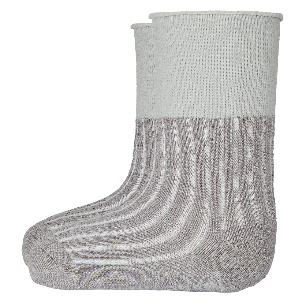 Ponožky froté protiskluz Outlast® - tm.šedá 15-19 | 10-13 cm