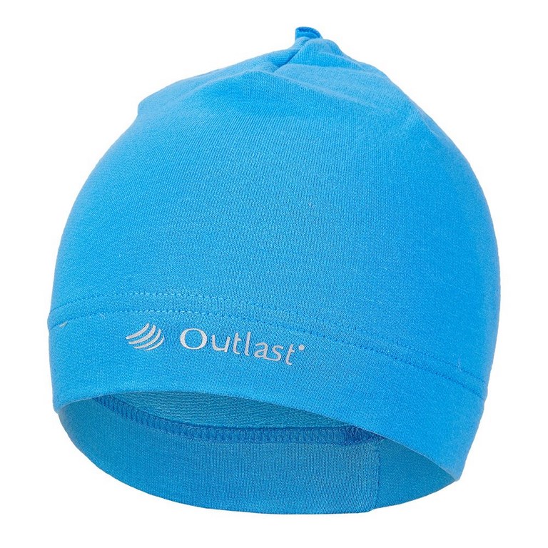 Čepice smyk natahovací Outlast ® - modrá 1 | 36-38 cm