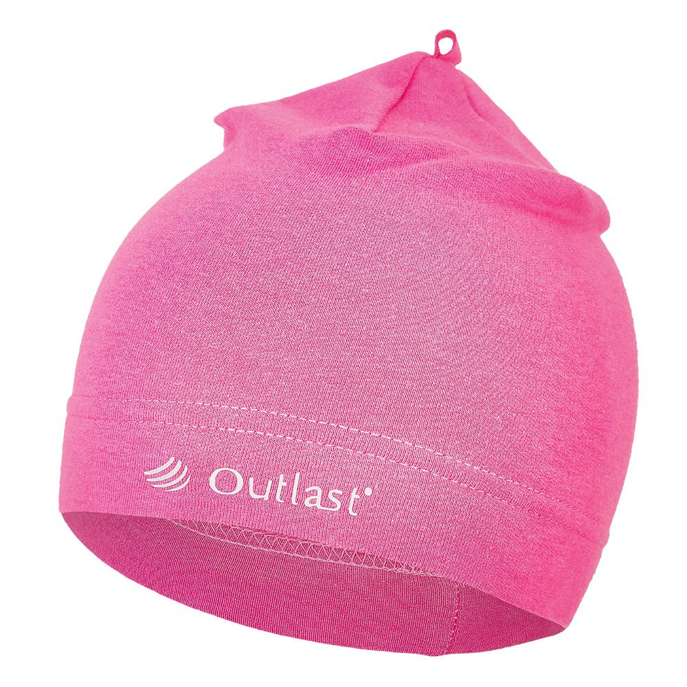 Čepice smyk natahovací Outlast ® - růžová 5 | 49-53 cm
