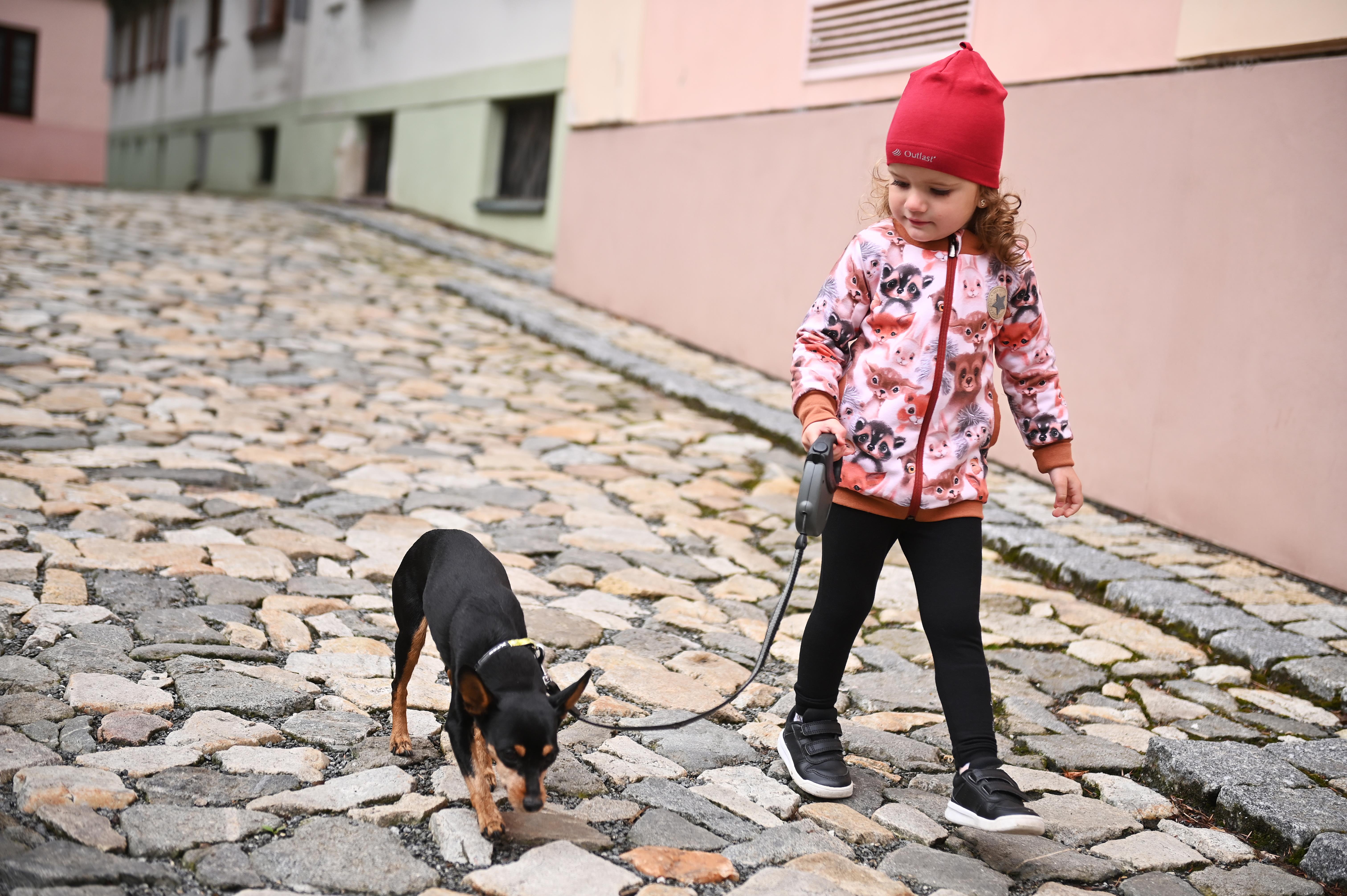 Čepice smyk natahovací Outlast ® - scarlet 5 | 49-53 cm