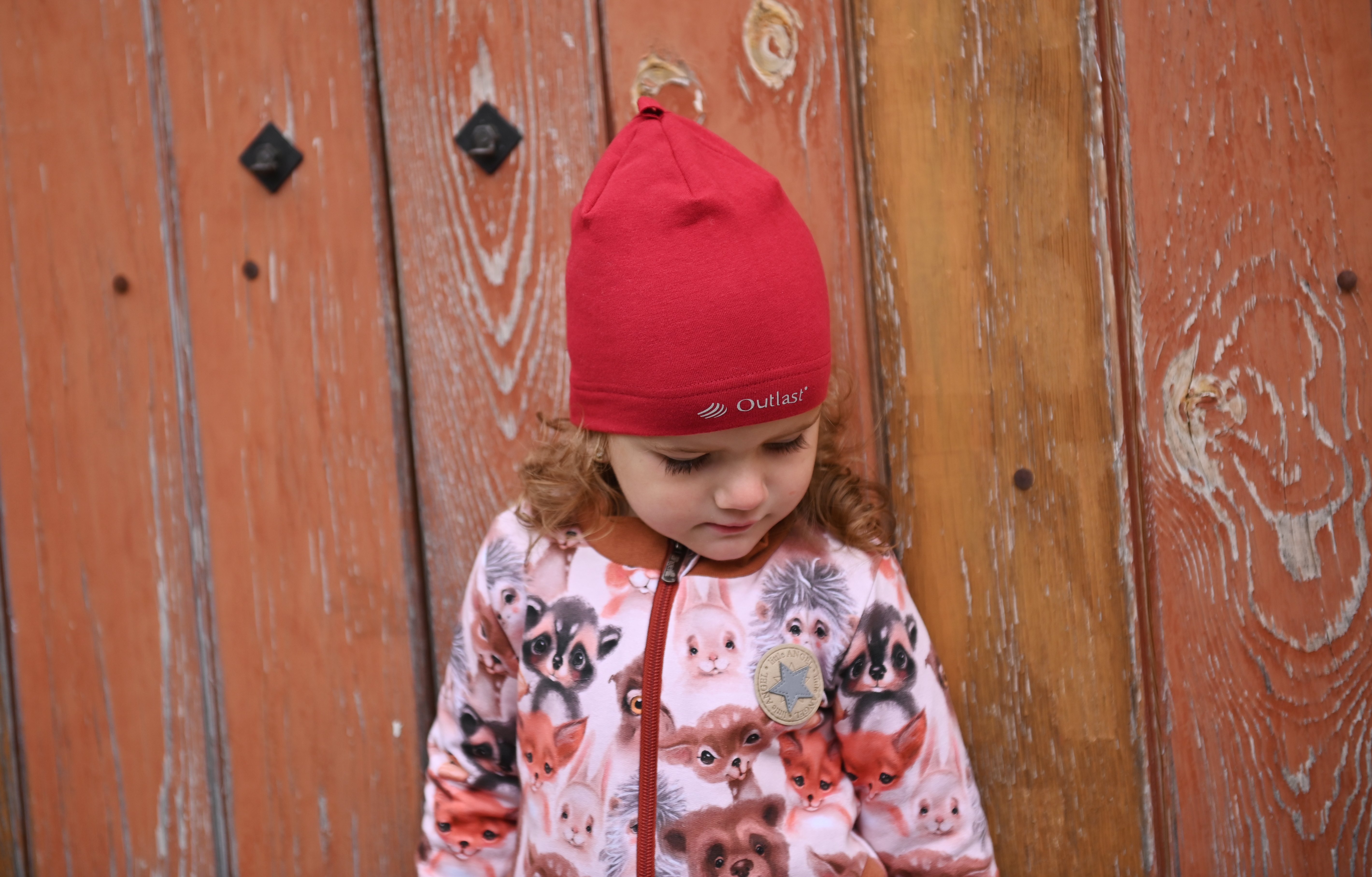 Čepice smyk natahovací Outlast ® - scarlet 5 | 49-53 cm