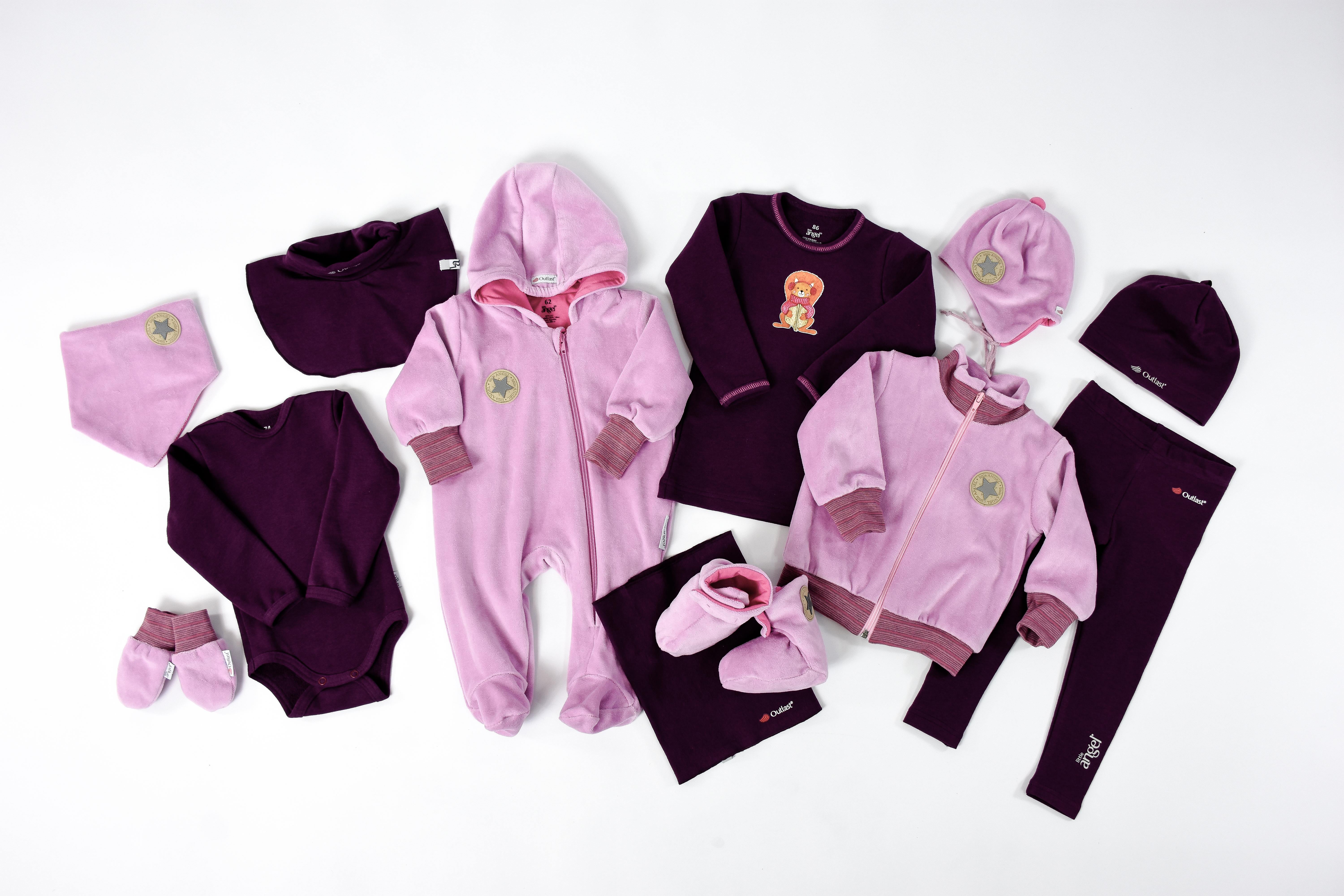 Čepice smyk natahovací Outlast ® - švestková 3 | 42-44 cm