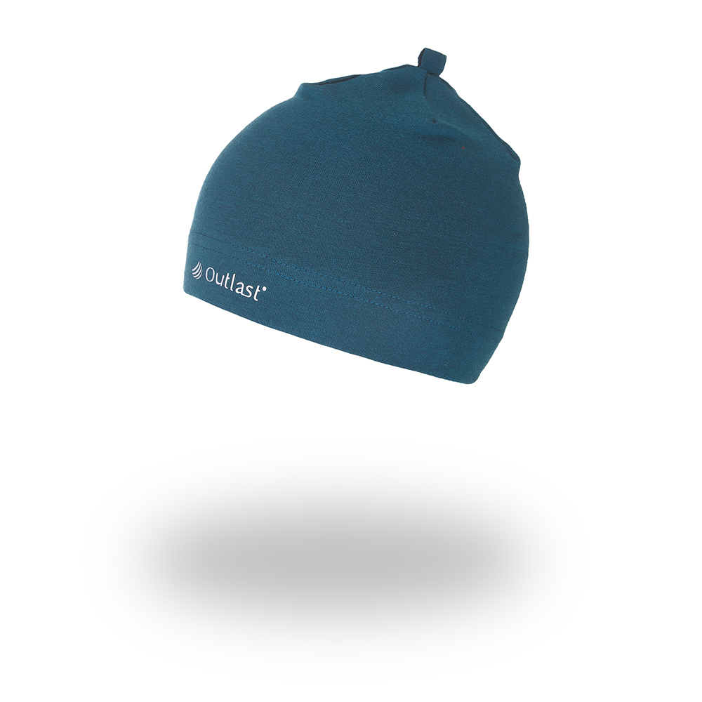 Čepice smyk natahovací Outlast ® - tm.smaragd 3 | 42-44 cm