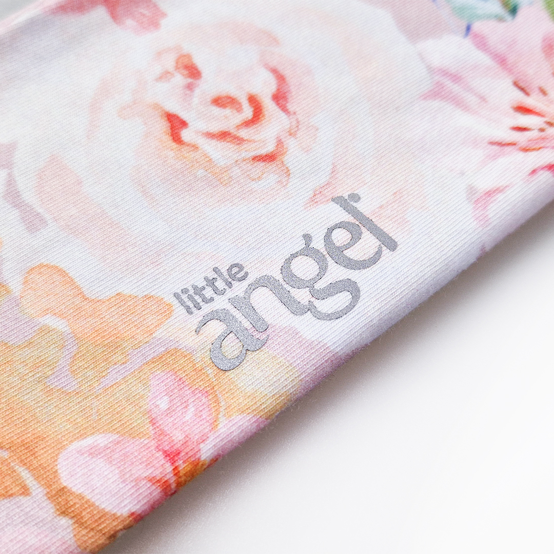 Legíny - sv.růžová květy 92