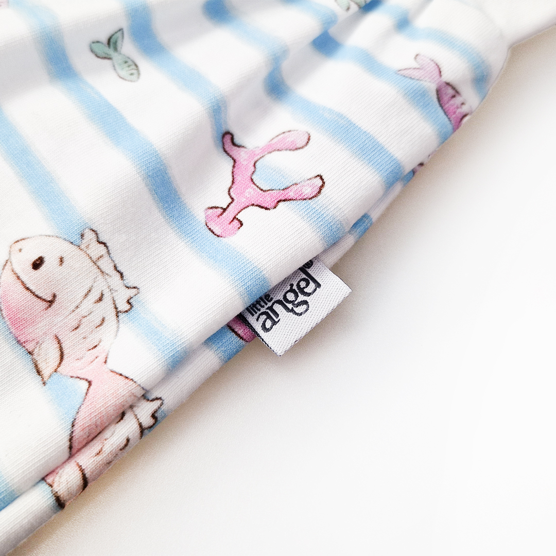 Body šaty tenké KR set Outlast® - bílá/velryba 80