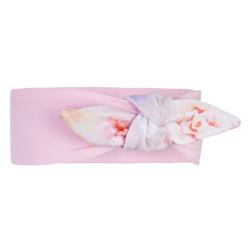 Body šaty tenké KR set Outlast® - růžová baby/sv.růžová květy 80