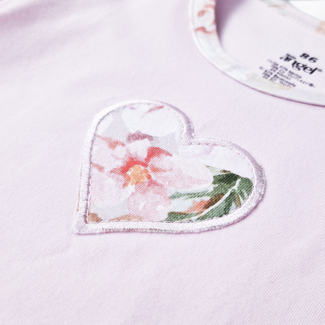 Tunika tenká Outlast® - růžová baby/sv.růžová květy 104