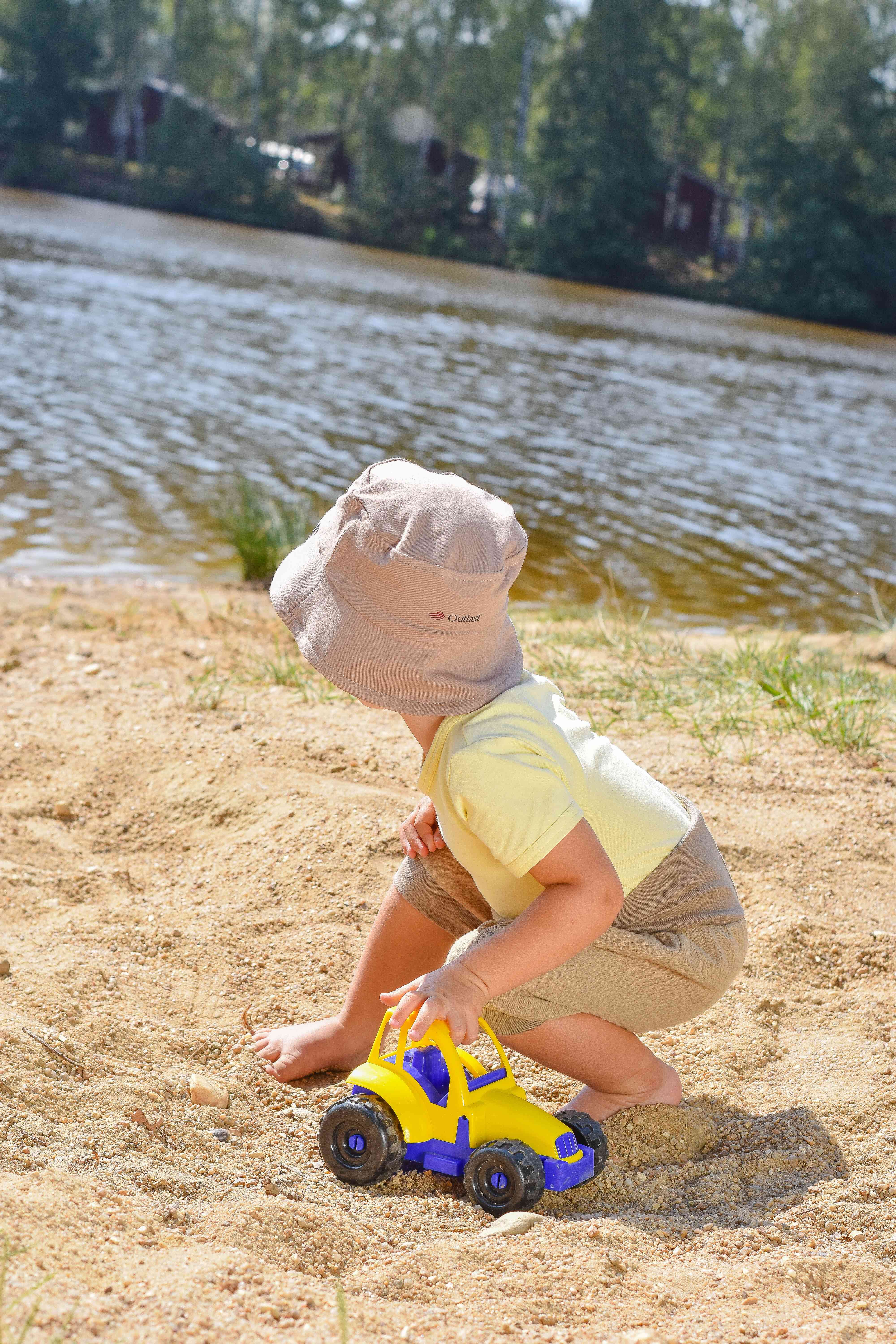 Klobouk tenký Outlast® - oříšková 5 | 49-53 cm