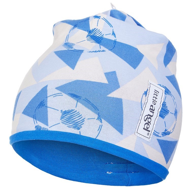Čepice podšitá Outlast® - šedomodrá míč/modrá royal 1 | 36-38 cm