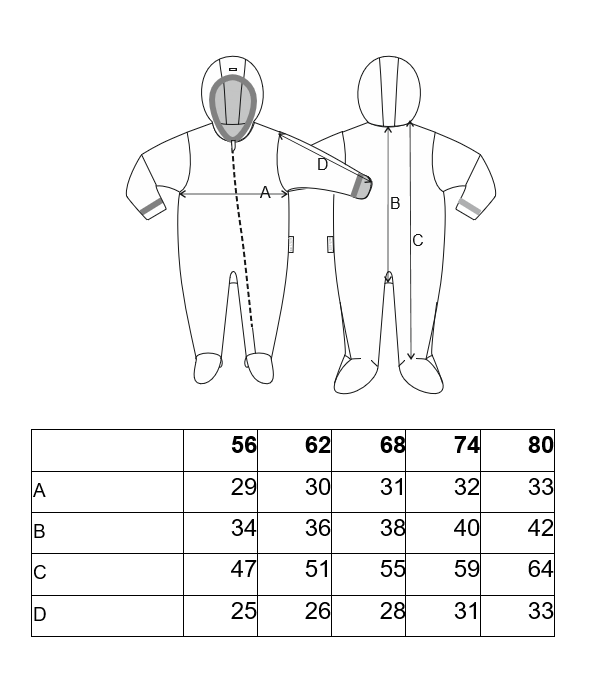 Overal NICKI Outlast® - mint 68