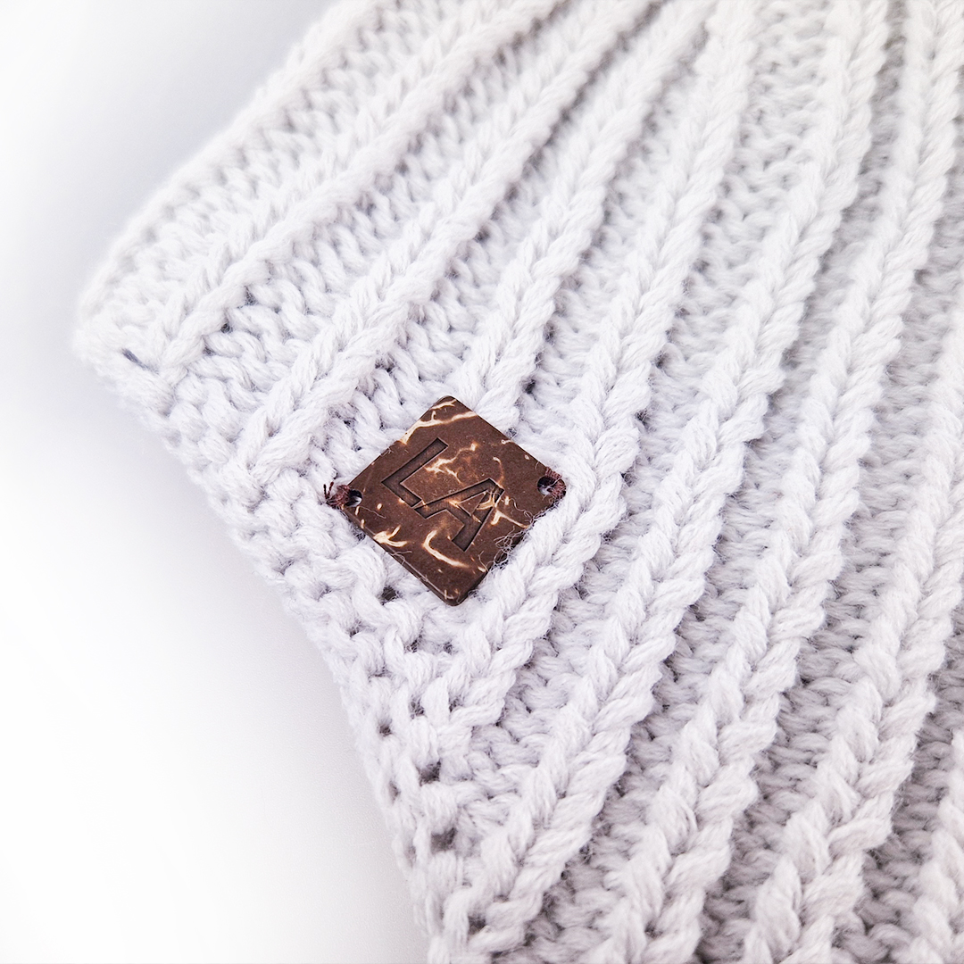 Čepice pletená na uši Outlast ® - sv.kouřová 2 | 39-41 cm