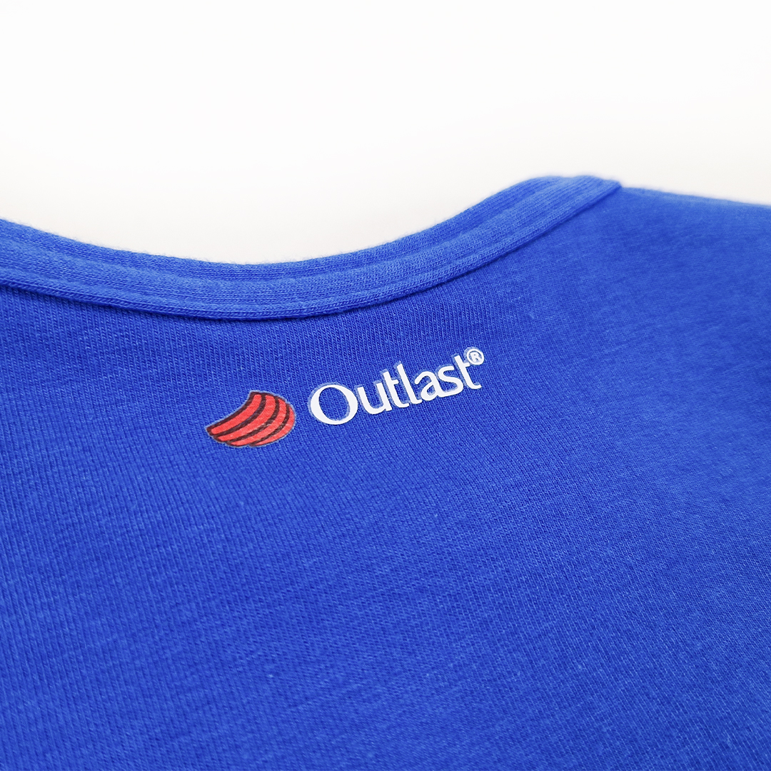 Tričko smyk DR Outlast® - modrá royal 92