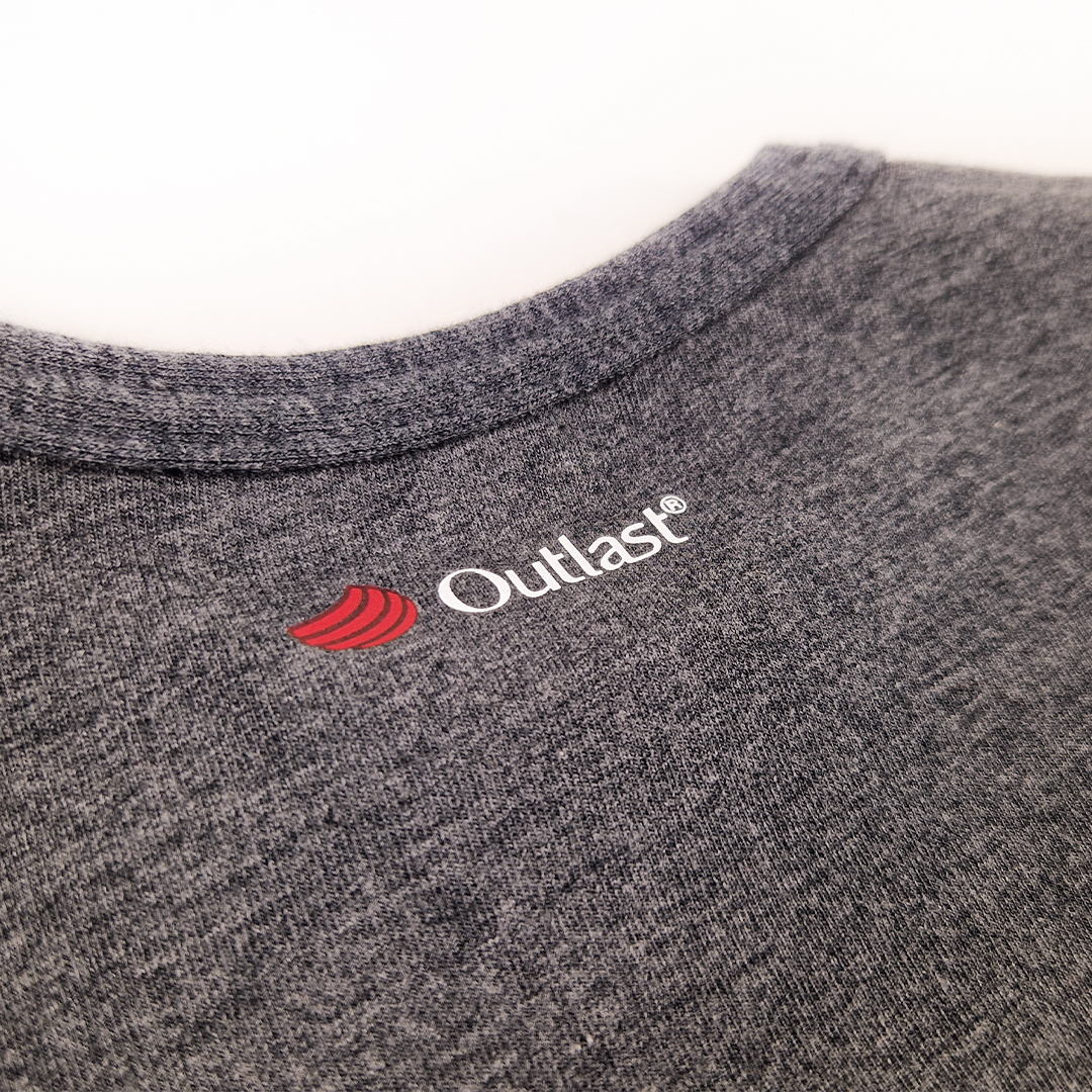 Tričko smyk DR Outlast® - tm.šedý melír 92