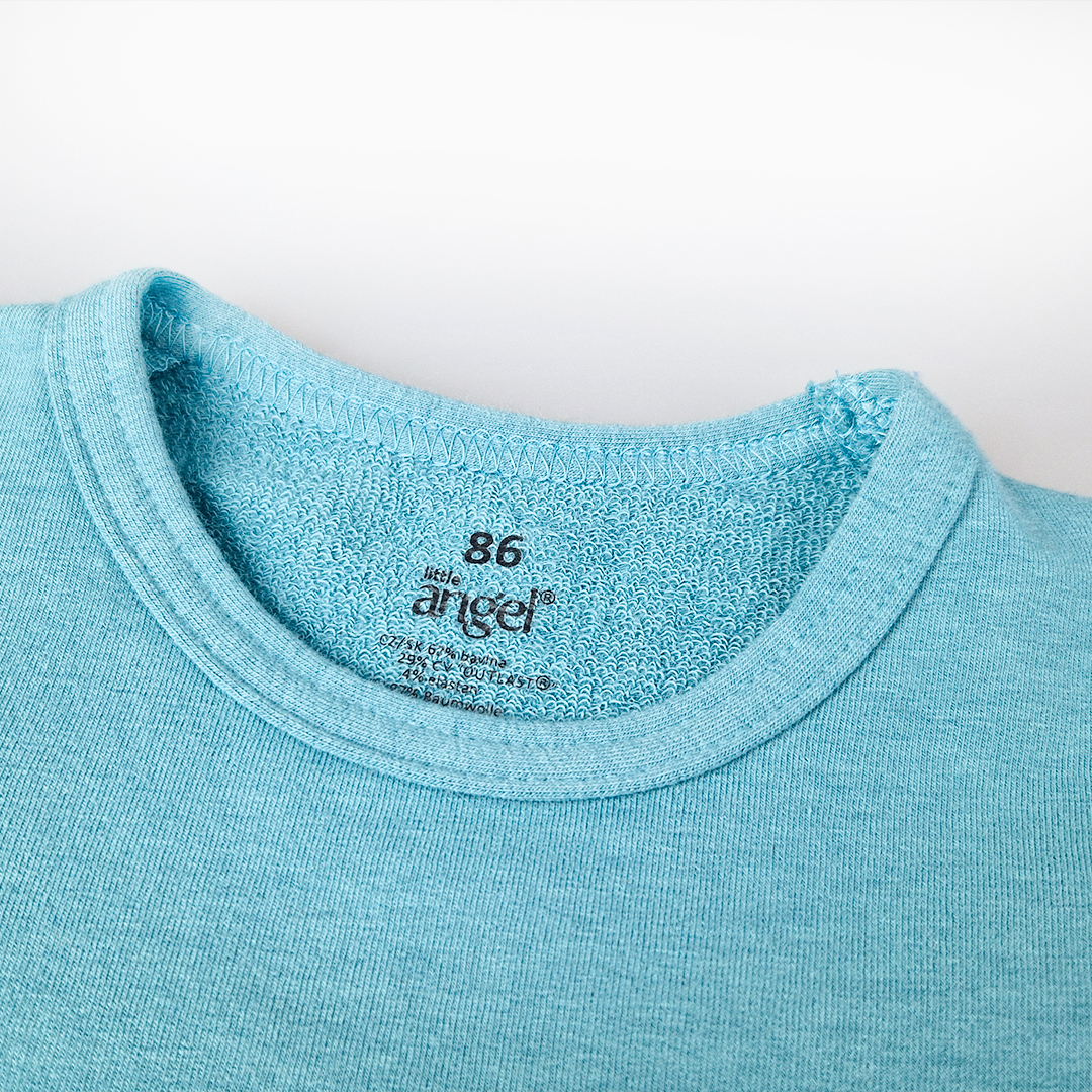 Tričko smyk DR Outlast® - tm.tyrkys 128