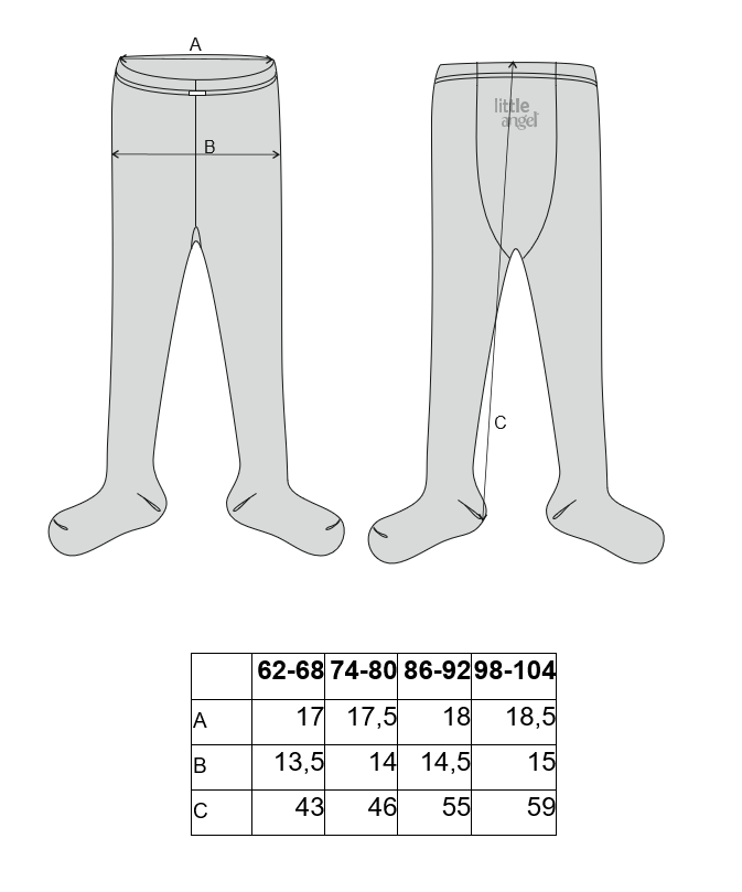 Punčocháče froté protiskluz Outlast® - tm.šedá 86-92