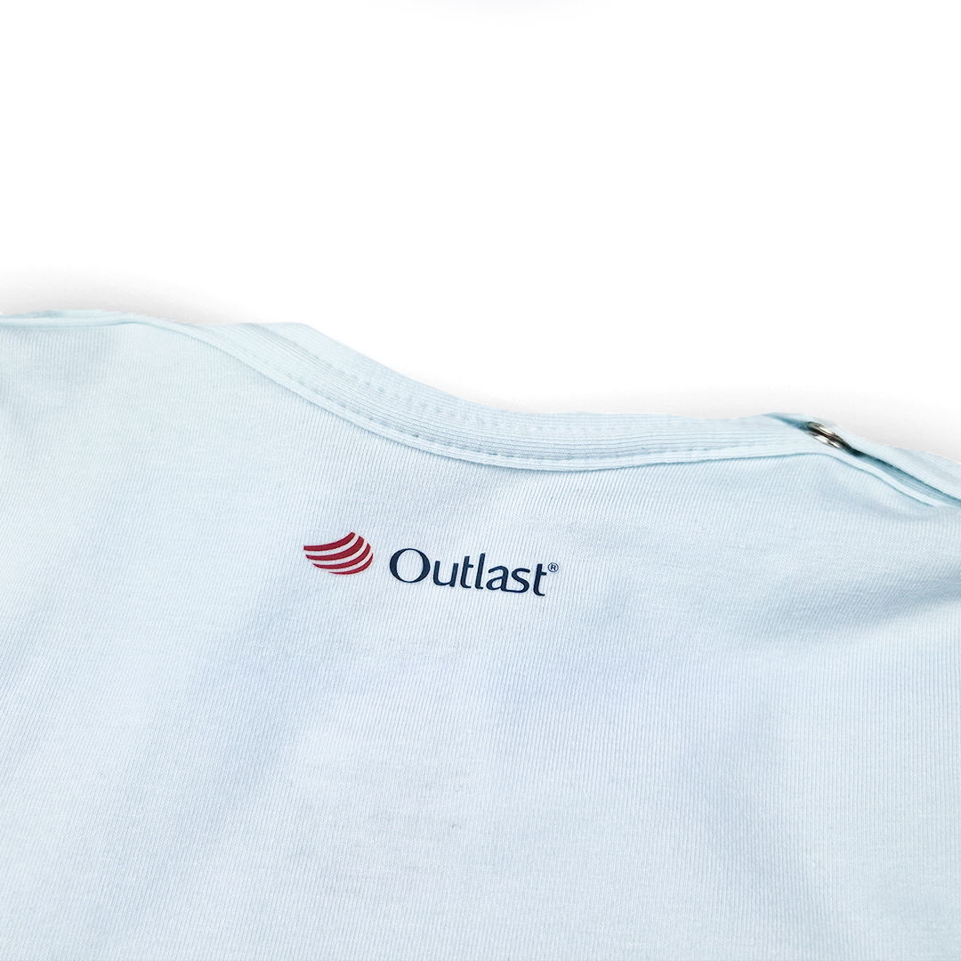 Body tenké DR obrázek Outlast® - bleděmodrá 80