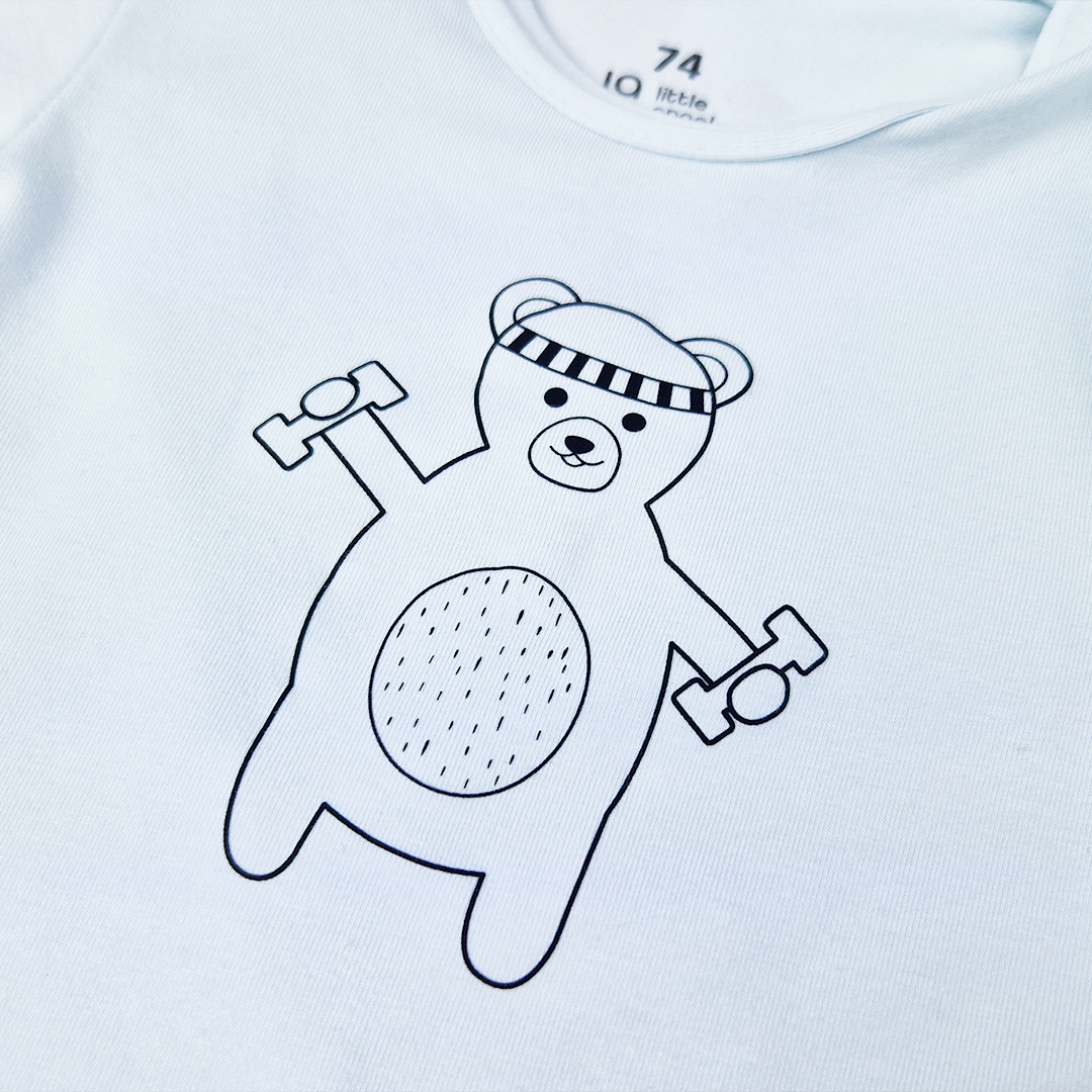 Body tenké DR obrázek Outlast® - bleděmodrá 80